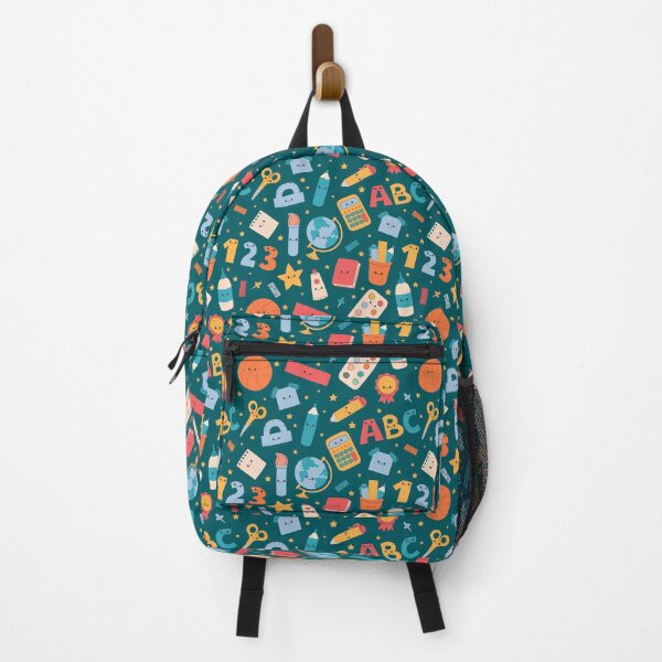 Item preview,  School Supplies Cute Smiling Characters Pattern designed and sold by AnnaShalygina.