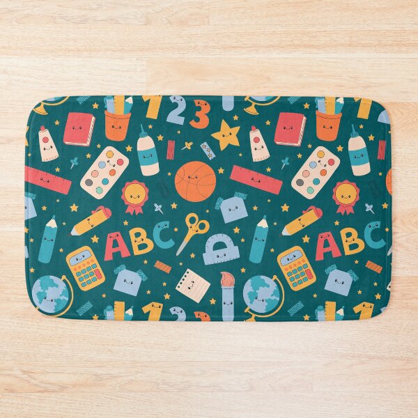 Item preview,  School Supplies Cute Smiling Characters Pattern designed and sold by AnnaVioletStore.