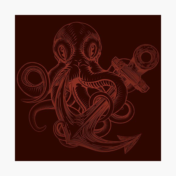 Item preview, Sea Monster 6 designed and sold by DeRigueur Mortis.