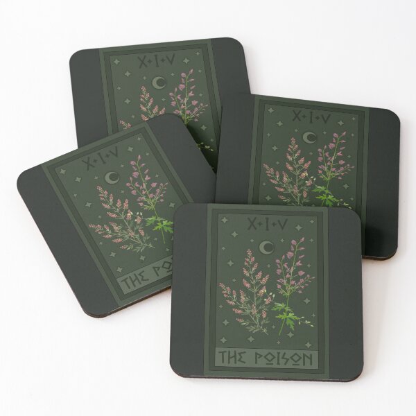 Item preview, Poison Plants Tarot Card designed and sold by AbigailHerman.