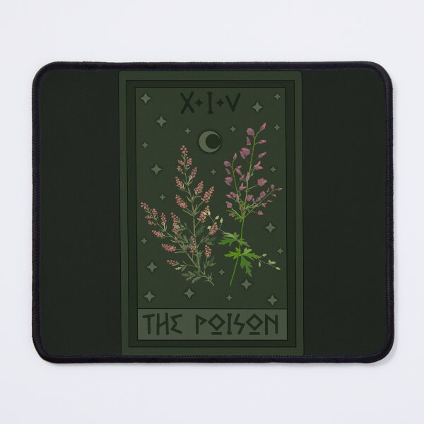 Item preview, Poison Plants Tarot Card designed and sold by AbigailHerman.