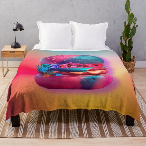 Aperçu de l'œuvre Colorful hamburger créée et vendue par clarazen.