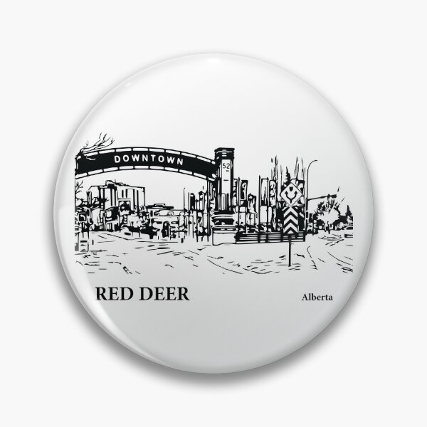 Item preview, Red Deer Alberta designed and sold by Lakeric Cityscapes.