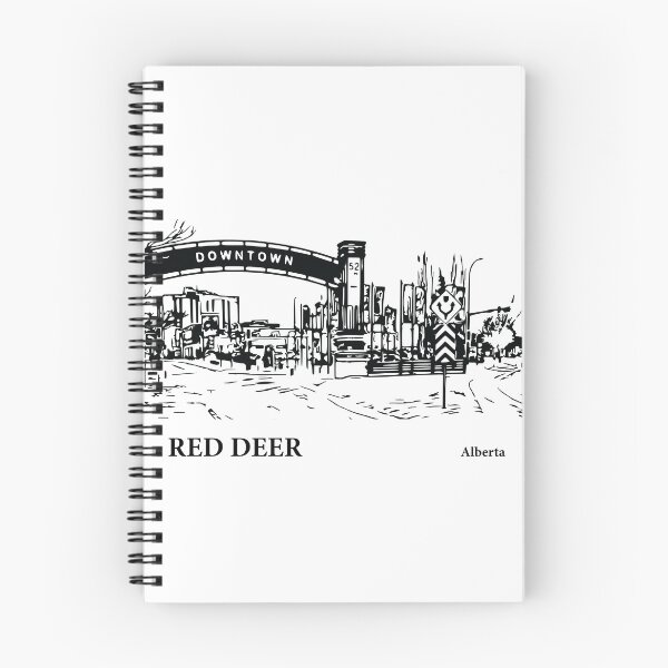 Item preview, Red Deer Alberta designed and sold by Lakeric Cityscapes.