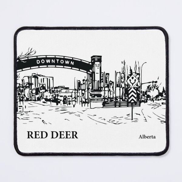 Item preview, Red Deer Alberta designed and sold by Lakeric Cityscapes.