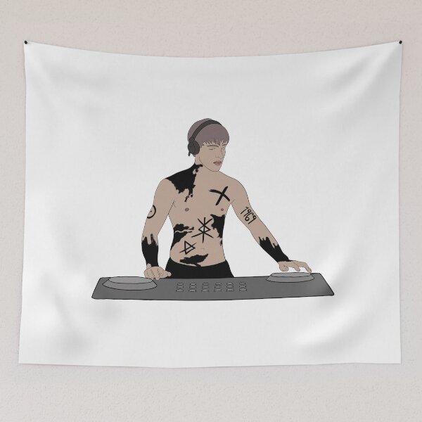 Item preview, Techno DJ Cristobal Pesce designed and sold by Lilbluey.