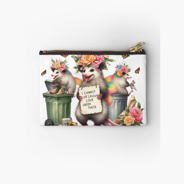 Item preview, I Cannot Live Laugh Love Under These Raccoon Quotes designed and sold by clintang.