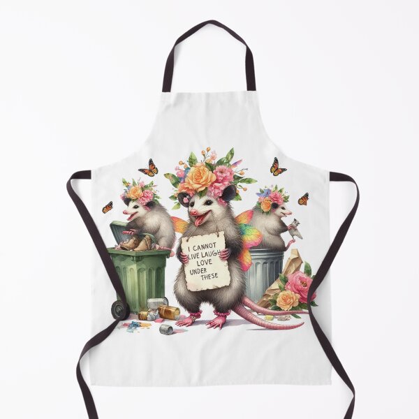 Item preview, I Cannot Live Laugh Love Under These Raccoon Quotes designed and sold by clintang.