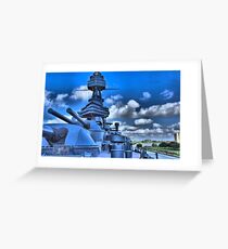USS Texas Greeting Card