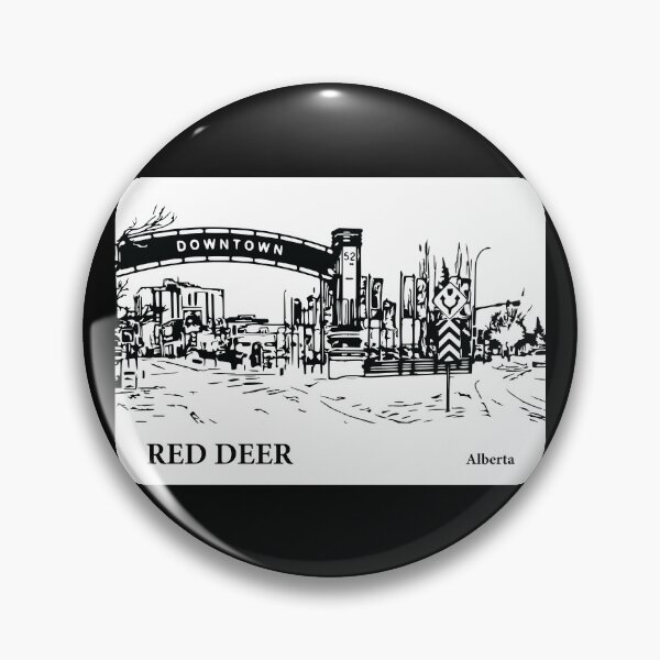 Item preview, Red Deer Alberta designed and sold by Lakeric Cityscapes.