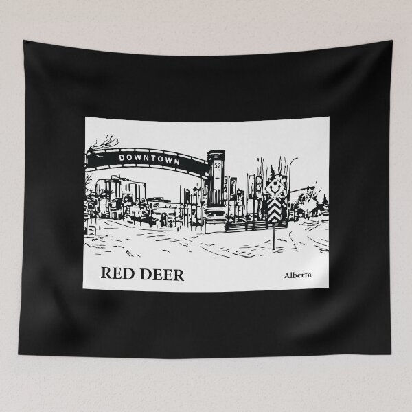 Item preview, Red Deer Alberta designed and sold by Lakeric Cityscapes.
