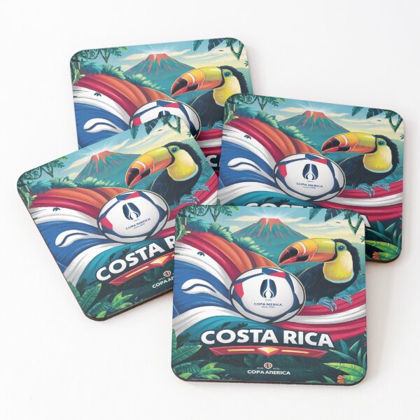 Item preview, Costa Rica at the Copa America designed and sold by Midnight Veil Designs.