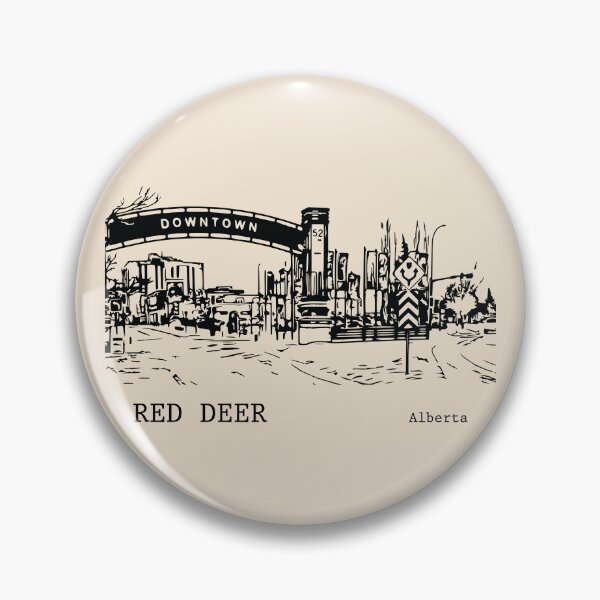 Item preview, Red Deer Alberta designed and sold by Lakeric Cityscapes.