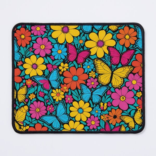 Item preview, flowers and butterflies theme designed and sold by Seventonix.