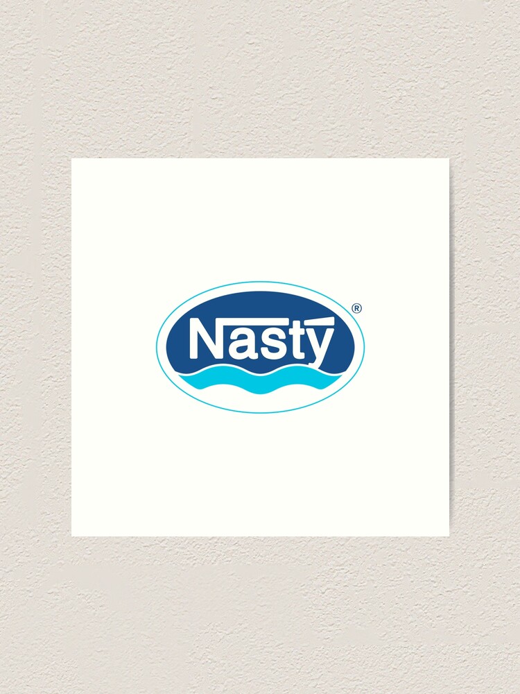 Nasty Nestle Art Print By Hypetype Redbubble - nasty fights roblox