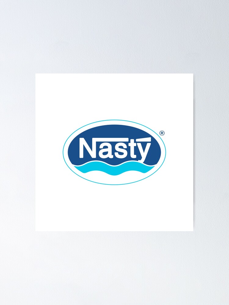 Nasty Nestle Poster By Hypetype Redbubble - nasty games on roblox 2018