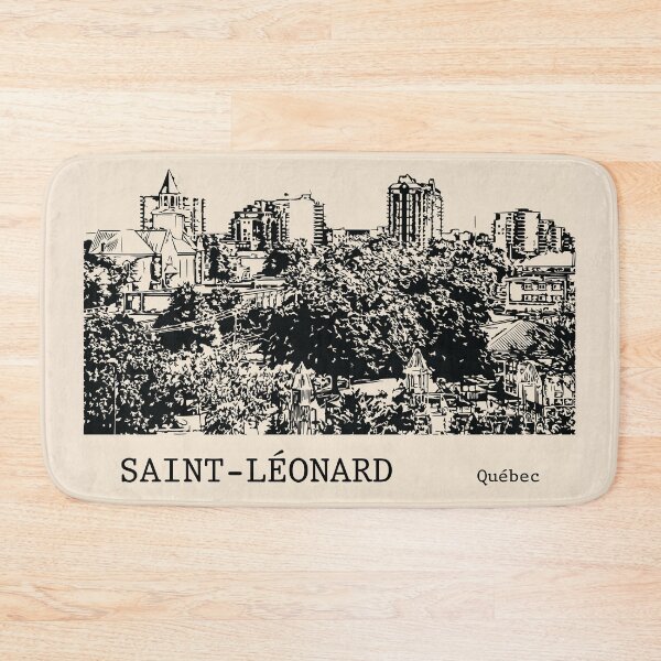 Item preview, Saint-Léonard Québec designed and sold by Lakeric Cityscapes.