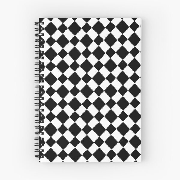 Item preview, Black and white checkered plaid designed and sold by Roxburylane.