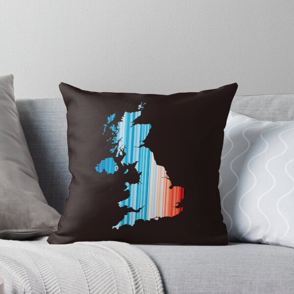 Item preview, Climate Change Stripes - UK outline designed and sold by Frank J. Art.