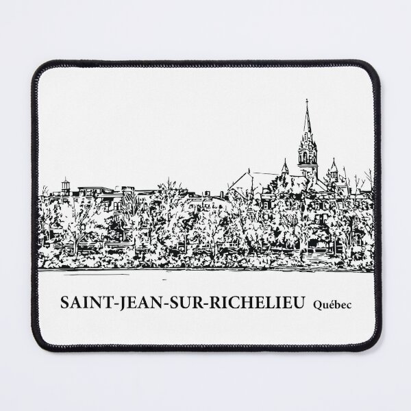 Item preview, Saint-Jean-sur-Richelieu Québec designed and sold by Lakeric Cityscapes.
