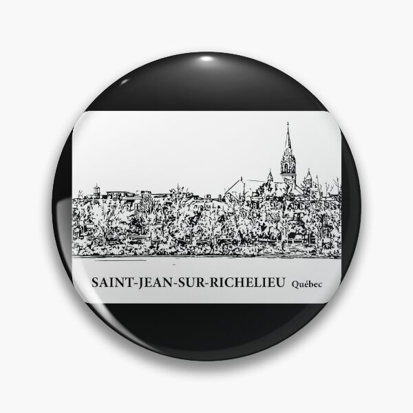 Item preview, Saint-Jean-sur-Richelieu Québec designed and sold by Lakeric Cityscapes.