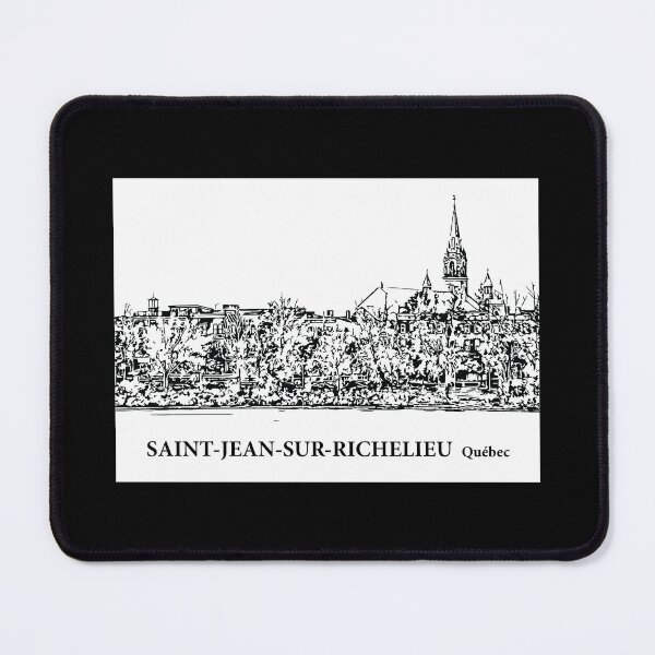 Item preview, Saint-Jean-sur-Richelieu Québec designed and sold by Lakeric Cityscapes.