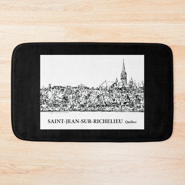 Item preview, Saint-Jean-sur-Richelieu Québec designed and sold by Lakeric Cityscapes.