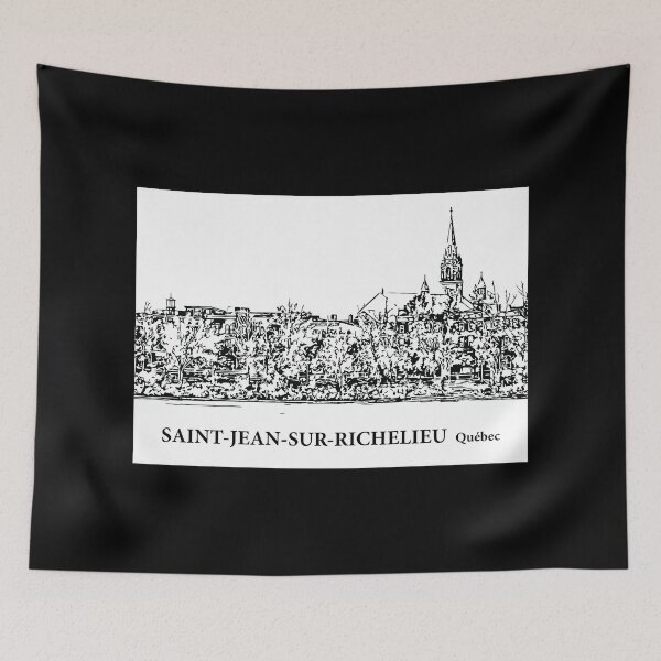 Item preview, Saint-Jean-sur-Richelieu Québec designed and sold by Lakeric Cityscapes.
