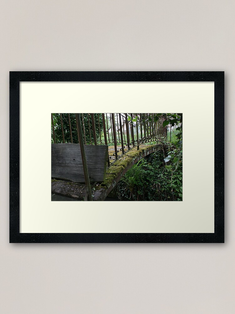 Alternate view of The bridge Framed Art Print