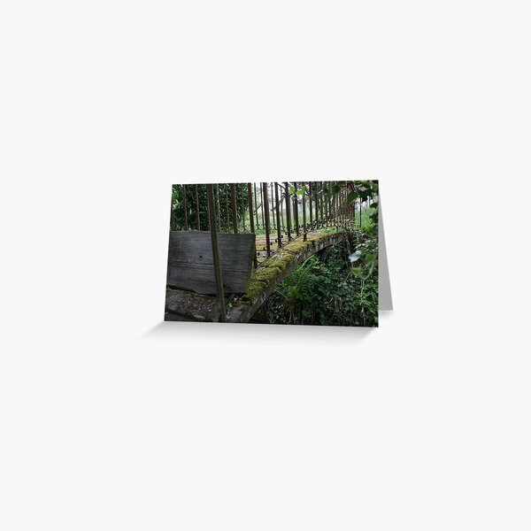 The bridge Greeting Card
