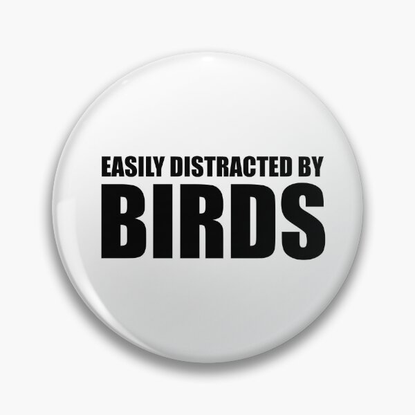 Aperçu de l'œuvre FACILEMENT DISTRAIT PAR LES OISEAUX (Version 1) créée et vendue par chicorycreative.