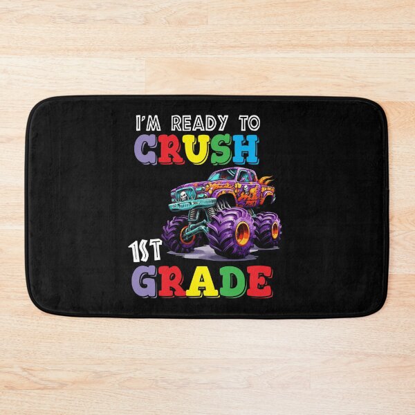 Item preview, I'm Ready To Crush 1st Grade Monster Truck designed and sold by R&BApparel.