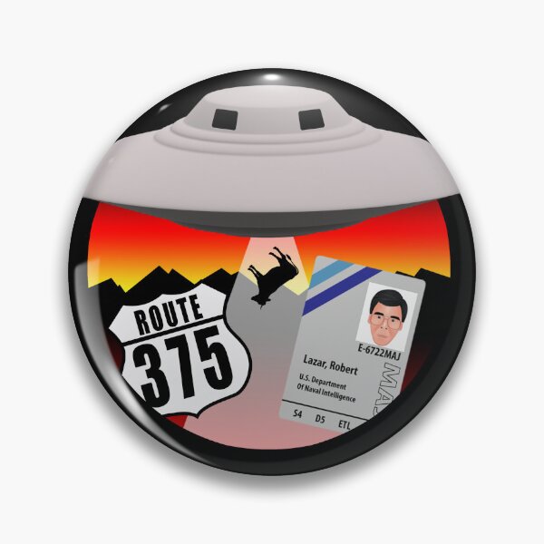 Item preview, UFO AREA 51 BOB LAZAR 375 designed and sold by stevegraphix.