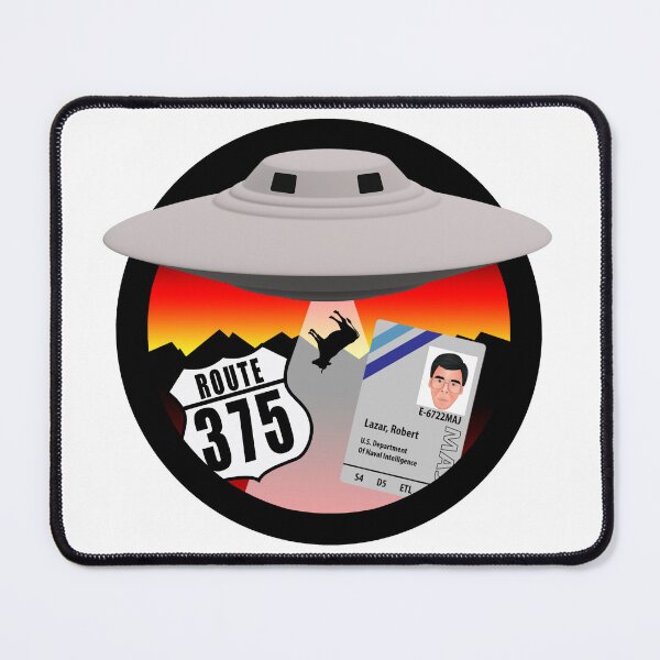 Item preview, UFO AREA 51 BOB LAZAR 375 designed and sold by stevegraphix.