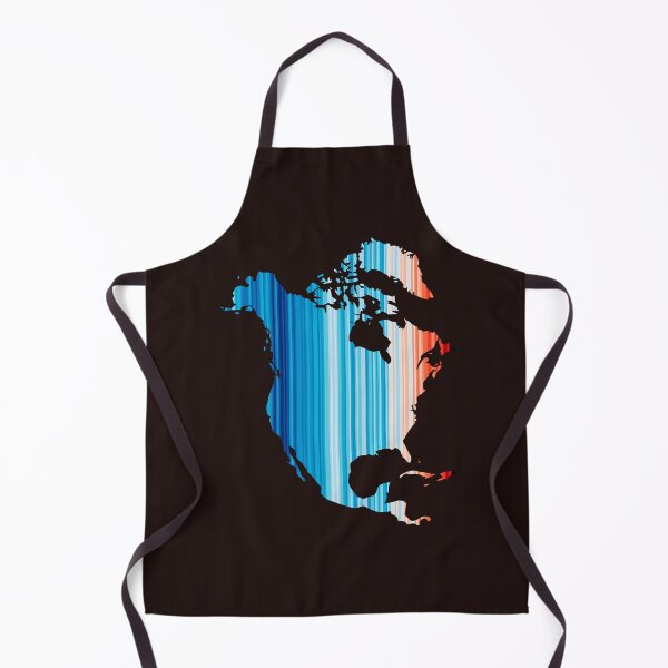 Item preview, Climate Change Stripes - North America outline designed and sold by Frank J. Art.