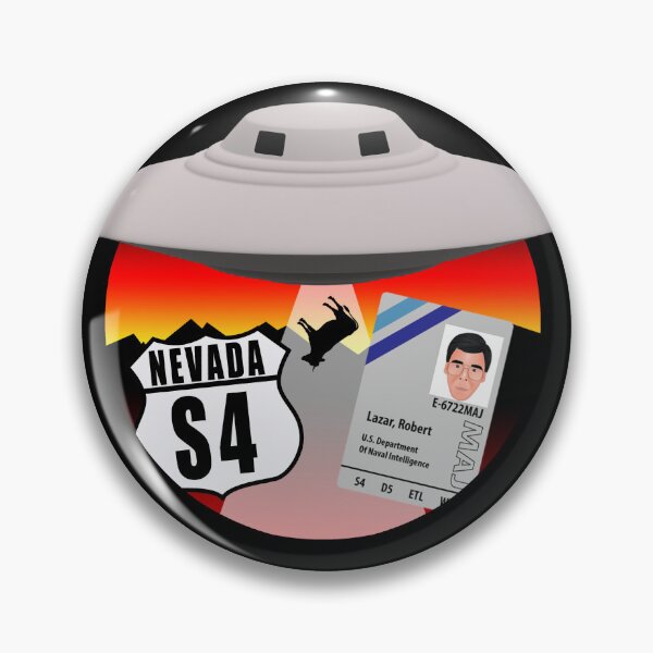 Item preview, UFO AREA 51 BOB LAZAR S4 designed and sold by stevegraphix.