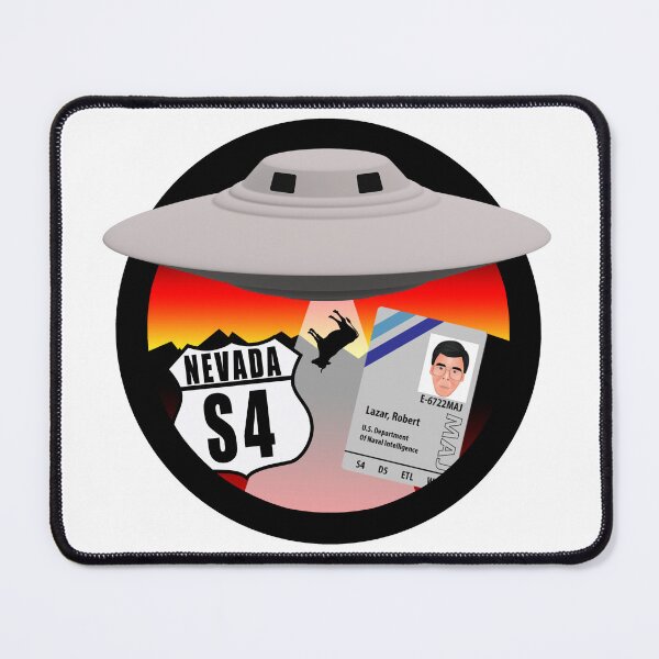 Item preview, UFO AREA 51 BOB LAZAR S4 designed and sold by stevegraphix.
