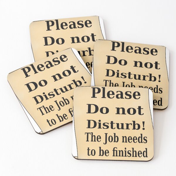 Item preview, Do Not Disturb Sign by Orikall designed and sold by HippieWorks.