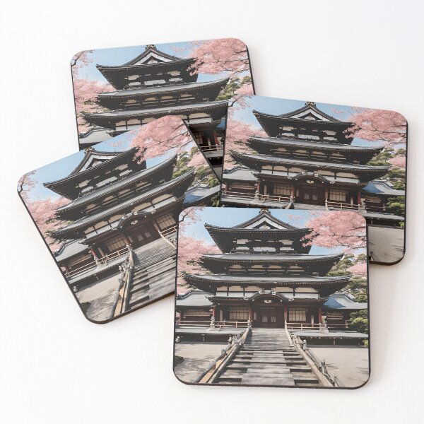 Item preview, traditional japanese temple designed and sold by gabrielvlmx.
