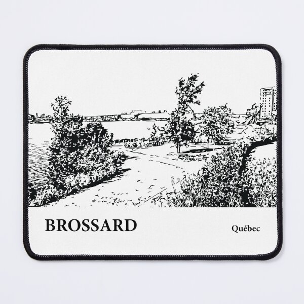 Item preview, Brossard Québec designed and sold by Lakeric Cityscapes.