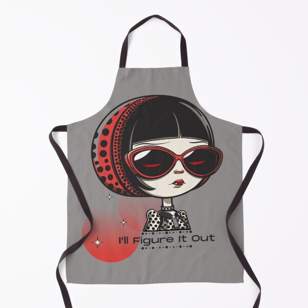 Item preview, Art Nouveau's Edgy Muse: I'll Figure It Out designed and sold by IFIOgirl.