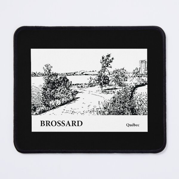 Item preview, Brossard Québec designed and sold by Lakeric Cityscapes.