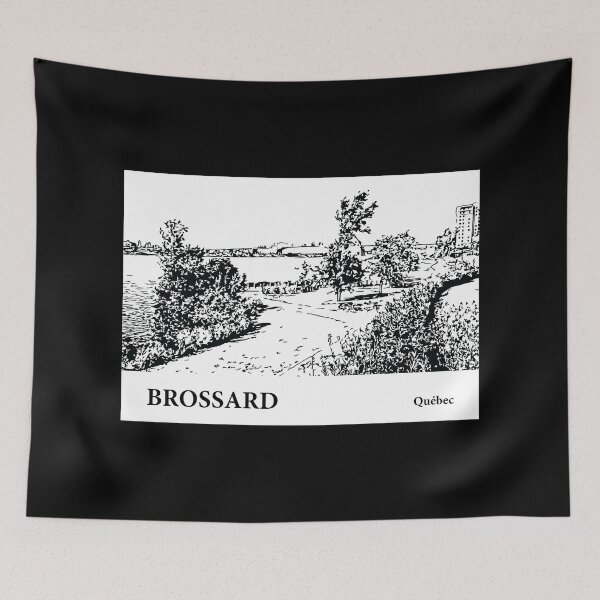 Item preview, Brossard Québec designed and sold by Lakeric Cityscapes.