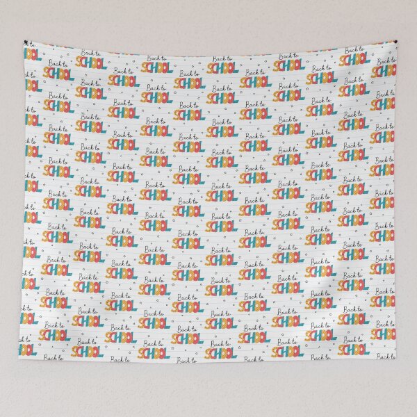 Item preview, Back to School Pattern designed and sold by AnnaVioletStore.