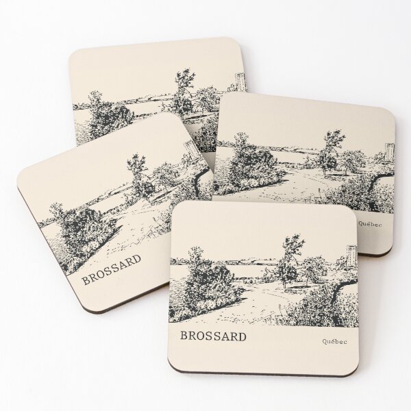 Item preview, Brossard Québec designed and sold by Lakeric Cityscapes.