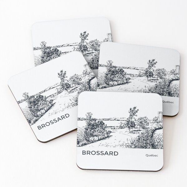 Item preview, Brossard Québec designed and sold by Lakeric Cityscapes.
