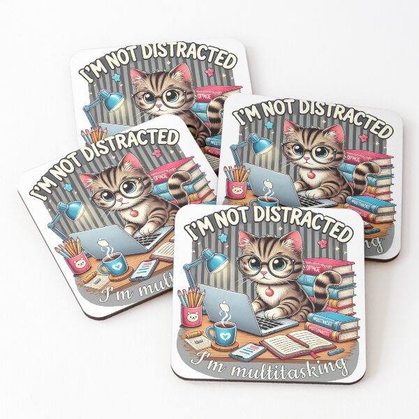 Item preview, I'm not distracted, I'm multitasking designed and sold by AlexiaCrown.