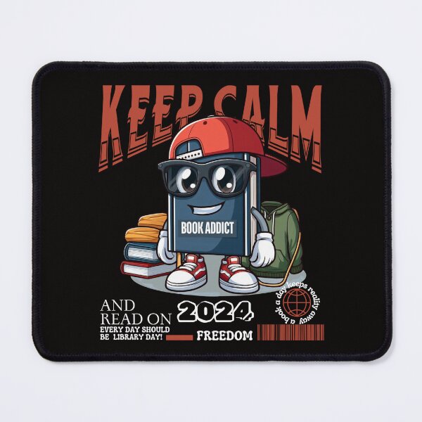Item preview, Keep calm and read on designed and sold by Peerless-Prime.