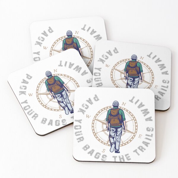Item preview, Pack your bags the trails await designed and sold by KolbaVison.