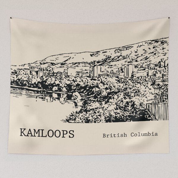 Item preview, Kamloops British Columbia designed and sold by Lakeric Cityscapes.